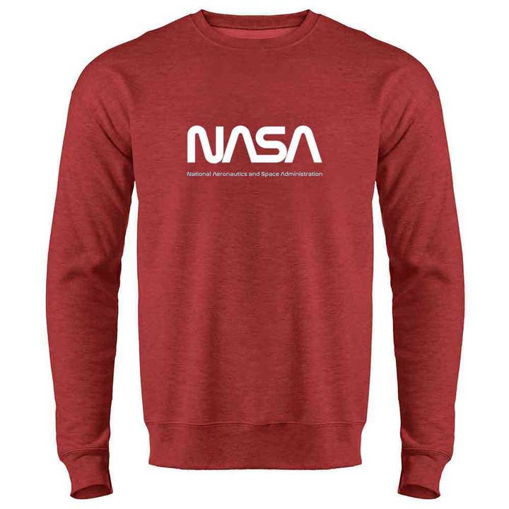 Pop Threads - Wholesale Screen printed t-shirt – unisex - NASA Approved Worm Logo Graphic Tees Long Sleeve4