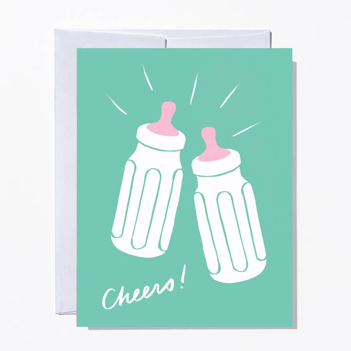 Baby Bottle Cheers for wholesale by Ruby Sneakers Studio