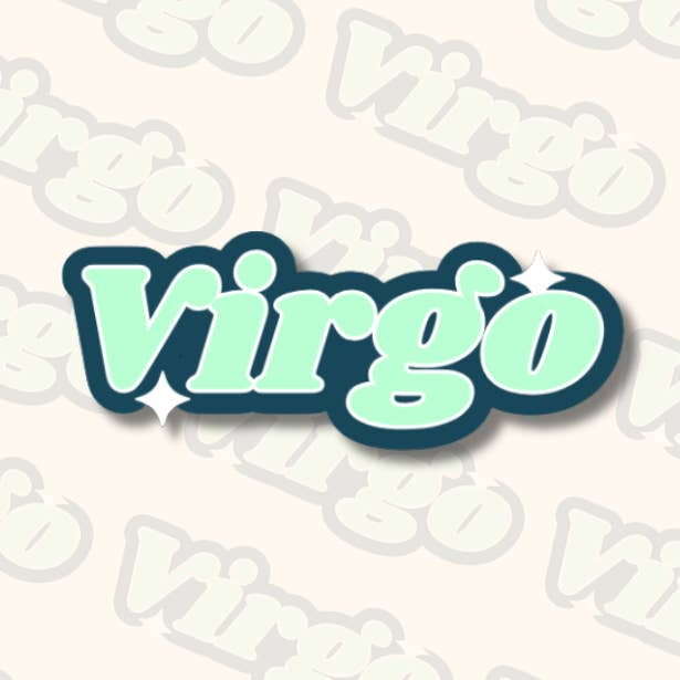 Zodiac Sticker - Maagd voor wholesale door Relume