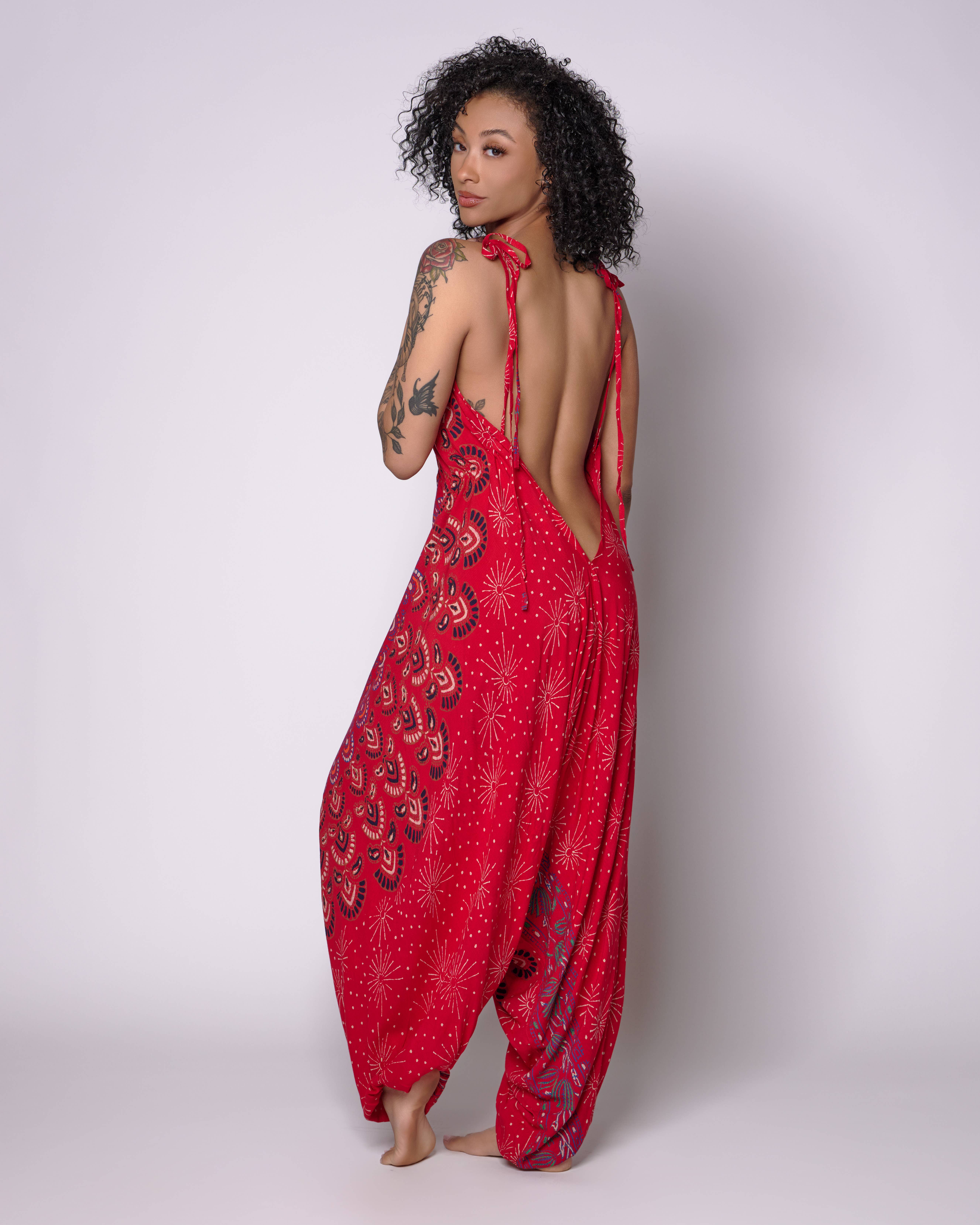 Foutaz LLC - Wholesale Jumpsuit - Women's - One Size Romper, Bohemian clothing, Boho Jumpsuit1