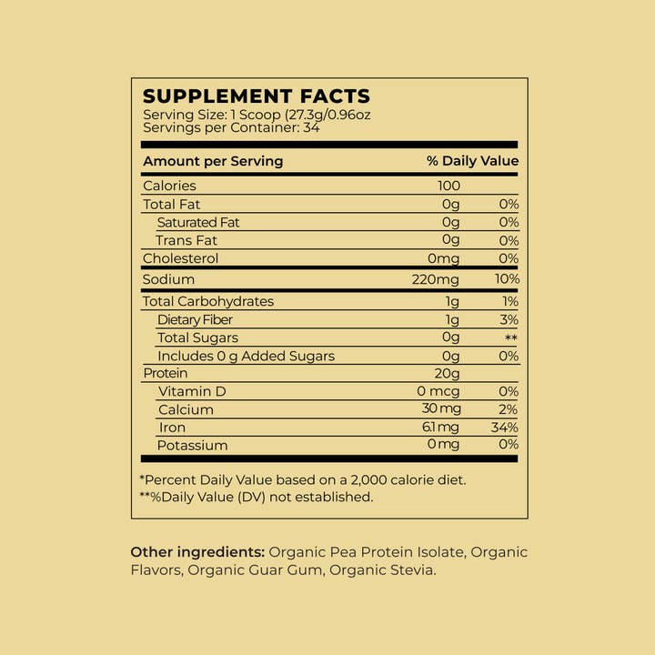 Future Kind - Wholesale Protein/Superfood Powder - Organic Vegan Protein Powder - Vanilla Flavored