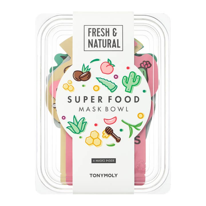 SuperFood Bowl Mask Set for wholesale by TONYMOLY