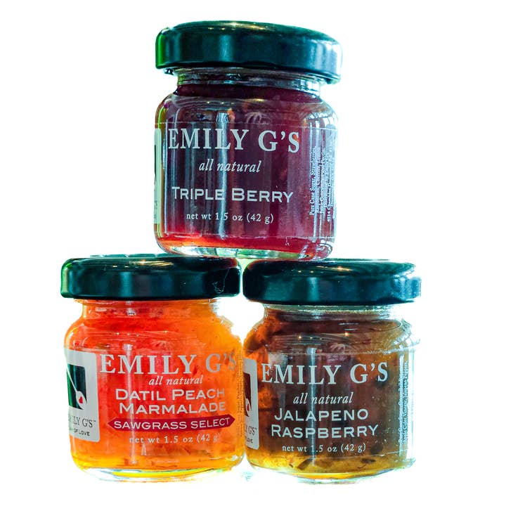 Emily G's - Wholesale Jam/Jelly - 1.5 oz mini jams - Assorted Case