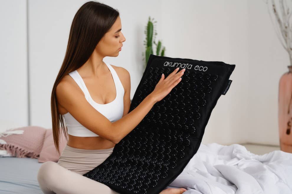 ACUS MED - Wholesale Fitness Equipment - Acupressure Mat | Acu Set | Reflexology Mat + Pillow AKUMATA35