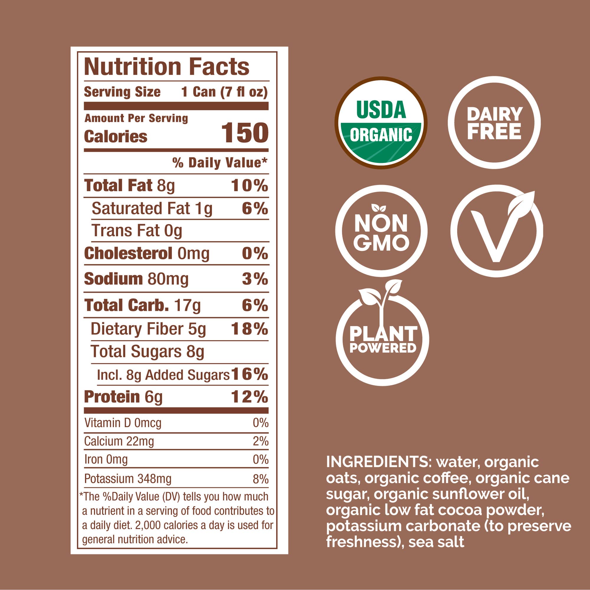 Oasis Snacks - Wholesale IJskoffie / koude drank - RISE Brewing Co. Cold Brew koffie, 7 oz1