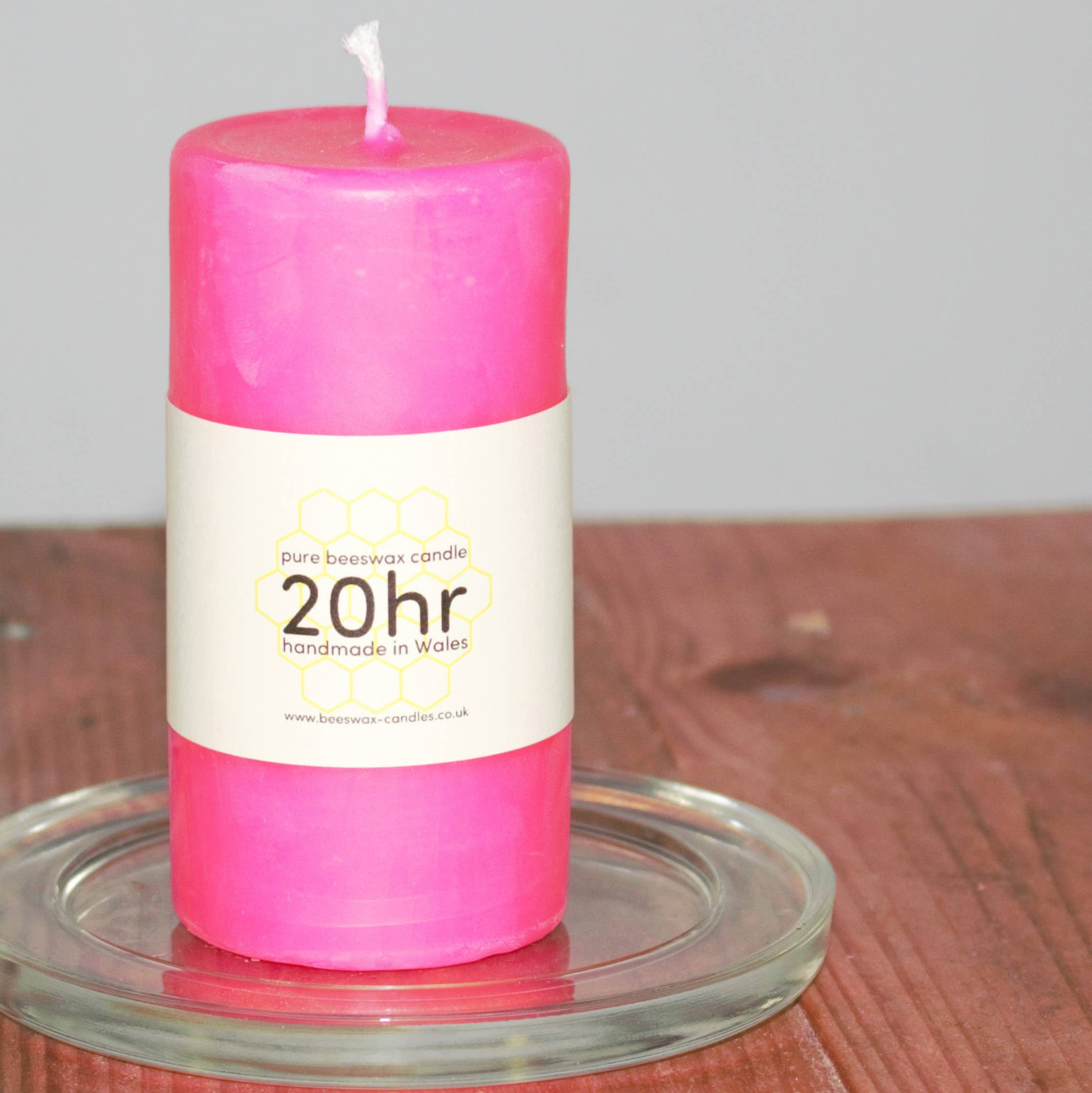 Fantasy Candles – wholesale Pillar candle – 20hr pure beeswax pillar candle6