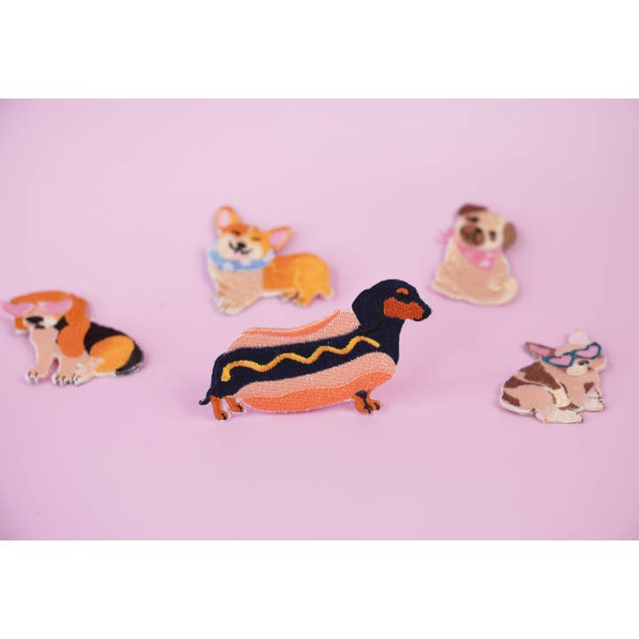 MALICIEUSE - Wholesale Patch - Iron-on patch Dachshund2