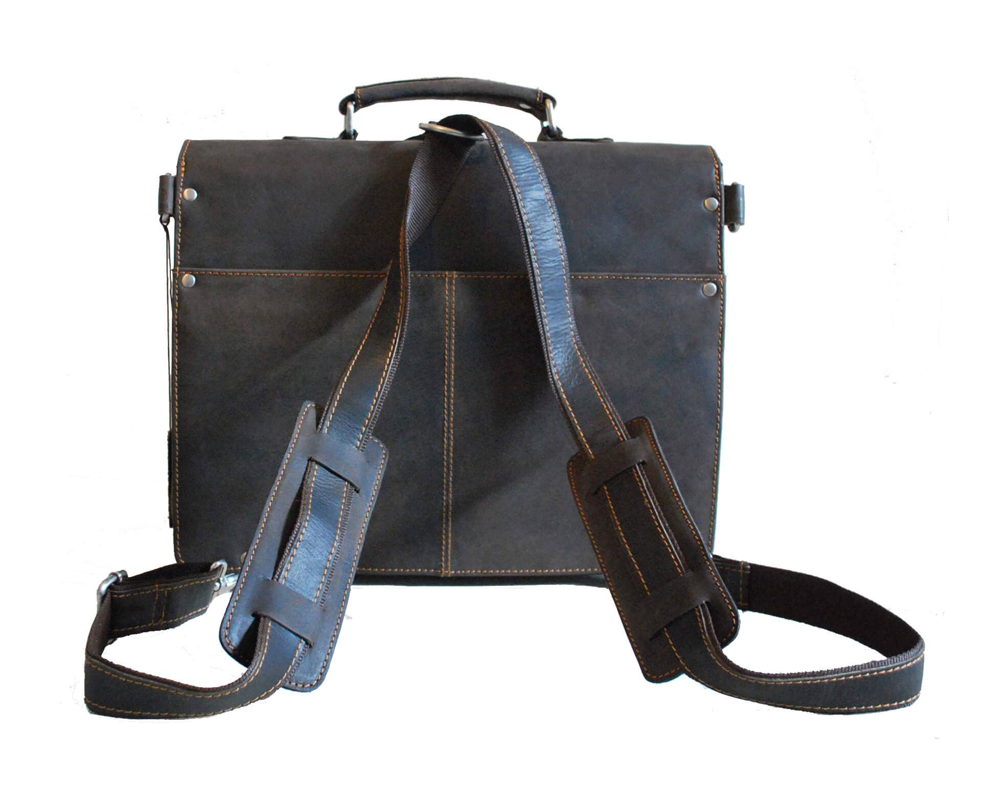 Greenwood - Venta al por mayor Maletín - Unisex - Bolso maletín y mochila combinado de cuero Eric11