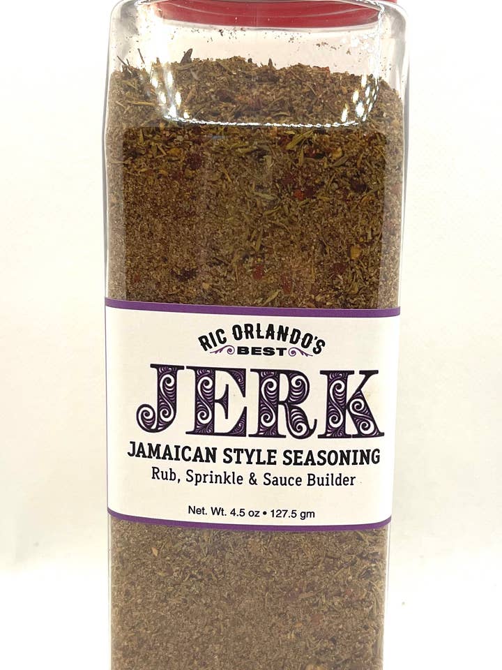 JERK for Foodservice for wholesale by Ric Orlando's Pasta, Sauce, Hot Sauce and Seasonings