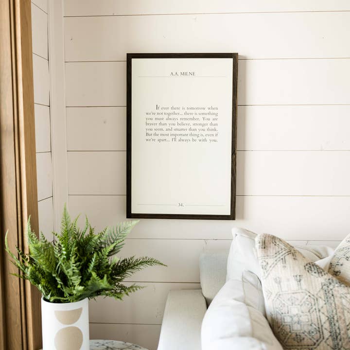 Joyfully Said - Wholesale Sign - Braver Book Page | Wall Art4