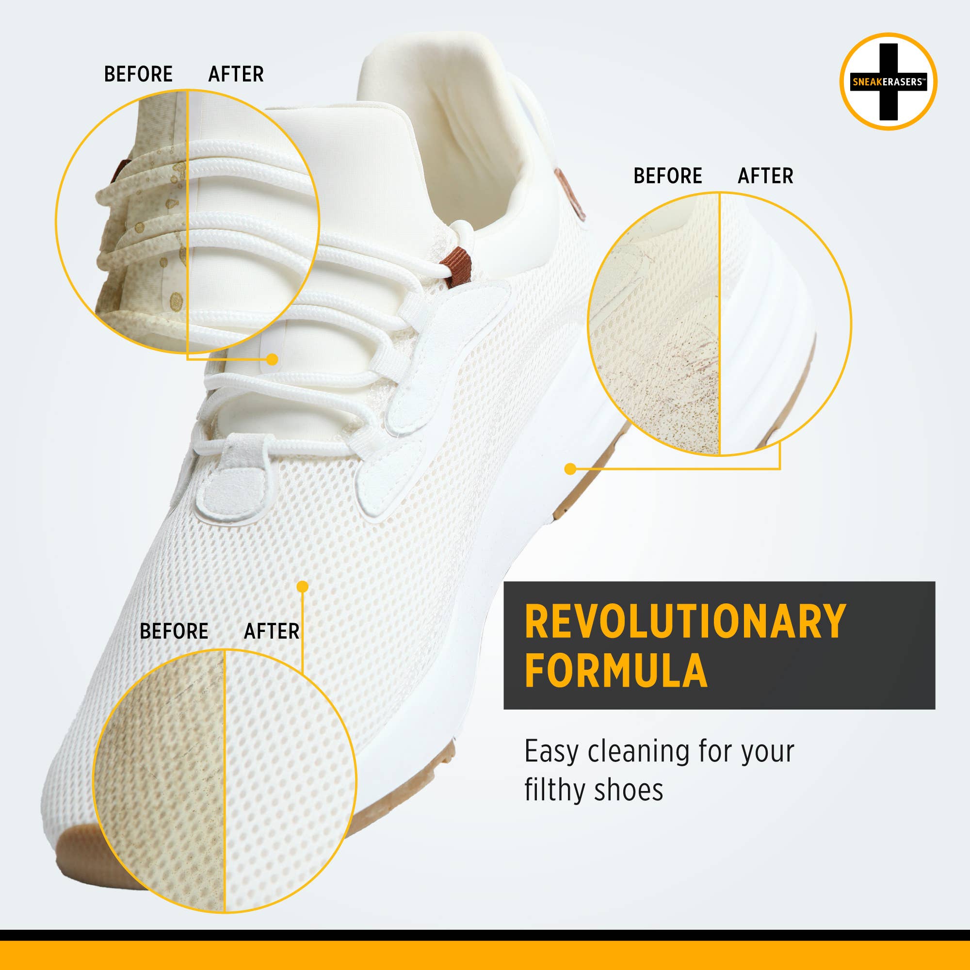 SneakERASERS - Wholesale Shoe Care Kits & Sets - SneakERASERS Soak - Easy Sneaker Detergent6