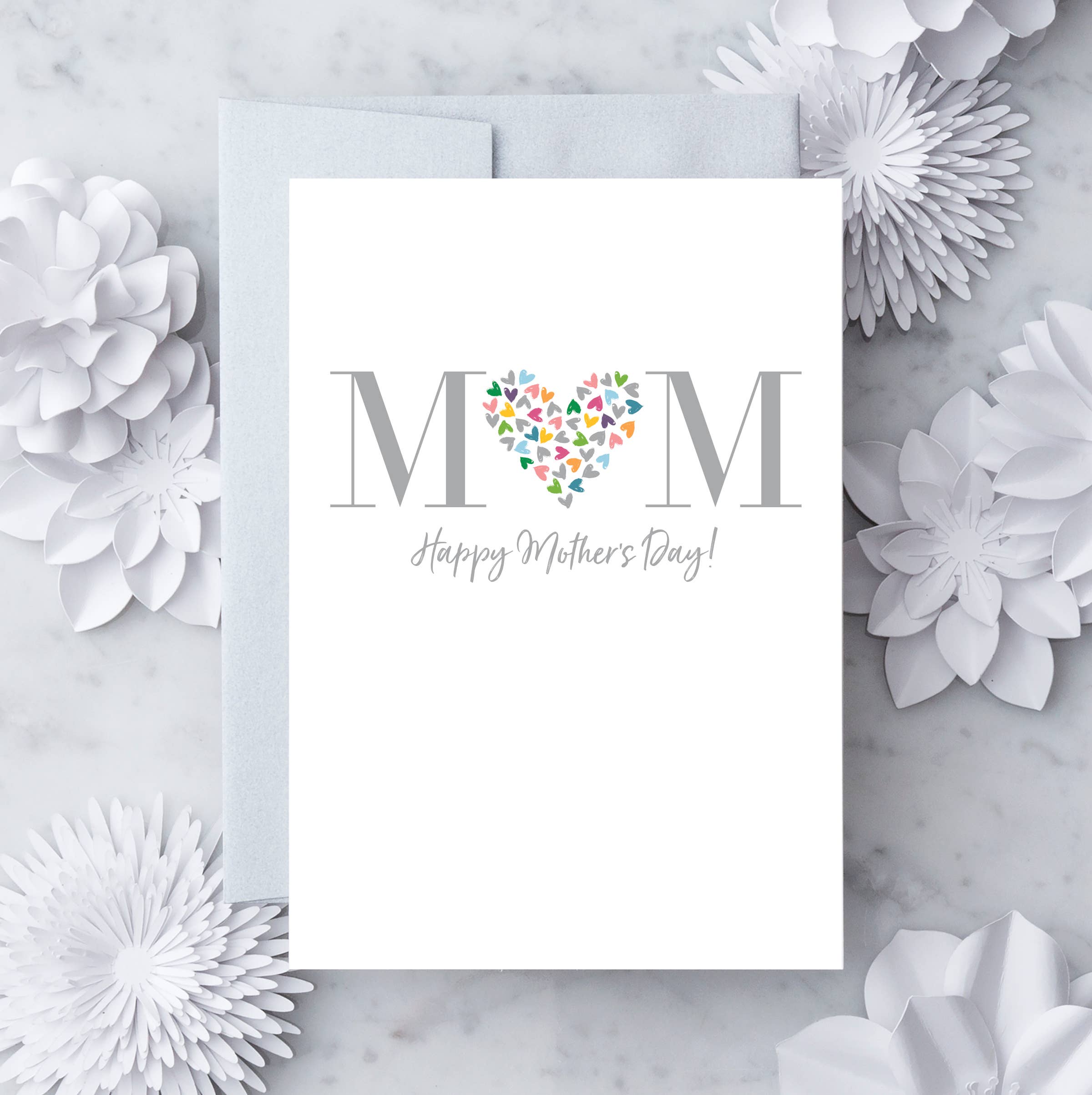 Design With Heart - Wholesale Mother's Day Card - Mom, Happy Mother's Day!