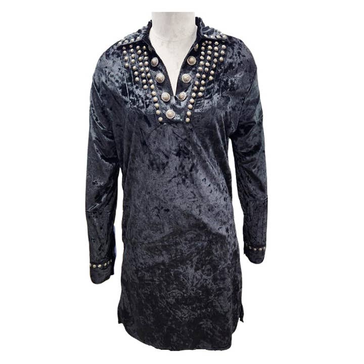 LS Western - Wholesale Tunic – Women’s - ADDR013 Fabric Women shirt Jacket Dress Tunic Ladies Girl Top