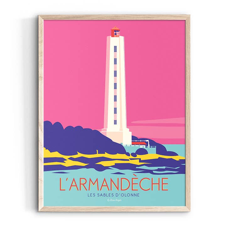 Visa LES SABLES D'OLONNE L'Armandèche för wholesale av Le Beau Bazar