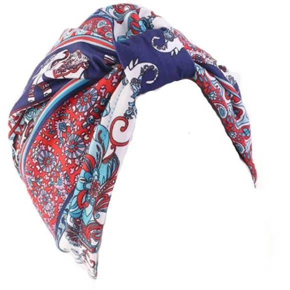 Ivy Nat - Wholesale Head scarf – Women's - Satin Lined Turban Headwrap5