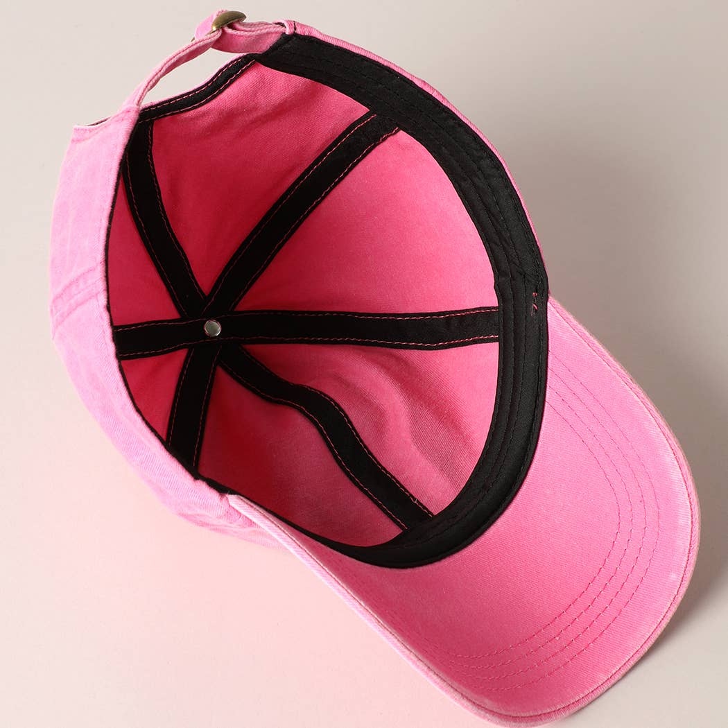 Fashion City - Wholesale Baseball Cap - Women's - Bride Glitter Letter Patch Baseball Cap6