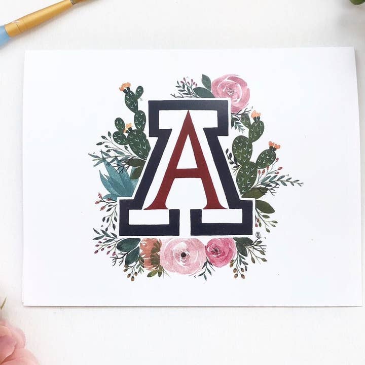 Selah&Bloom - Wholesale Stationery/Notecard Set - University of Arizona cards
