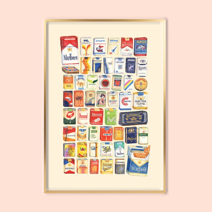 50 Up: Smoko para venta al por mayor de Amy Blue Illustration