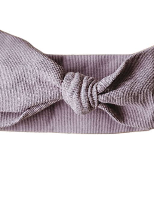 Envoltura para la cabeza atada a mano en «lila» para venta al por mayor de Chubby Lamb