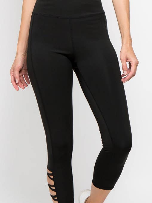 Leggings alla caviglia in reticolo per la vendita all'ingrosso da parte di RockyGains