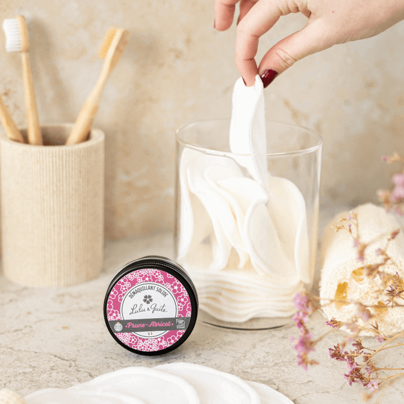 My Bambou - Wholesale Makeup Remover - Washable Makeup Remover Pads (set of 12) + 1 Wash Bag - My Bambou2