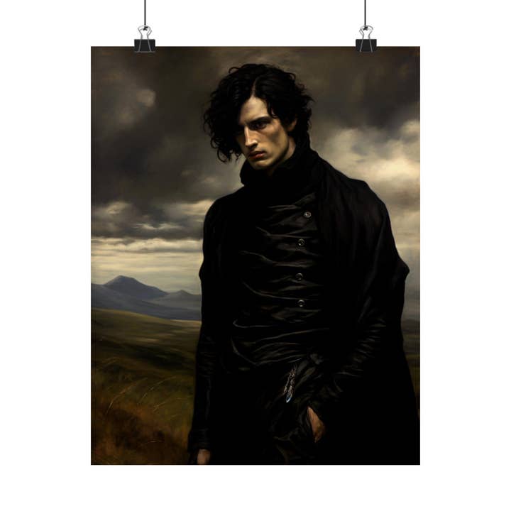 Ye Curiosity Shoppe - Wholesale Art Print - Wuthering Heights - Heathcliff Art Print