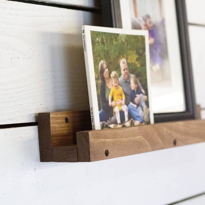 Narrow Picture Ledges for wholesale by The McGarvey Workshop