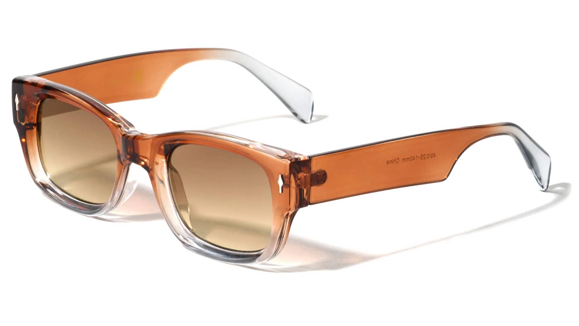 Sunrayzz Imports - Wholesale Sunglasses - Women's - Crystal Color Square Frame Sunglasses p10552