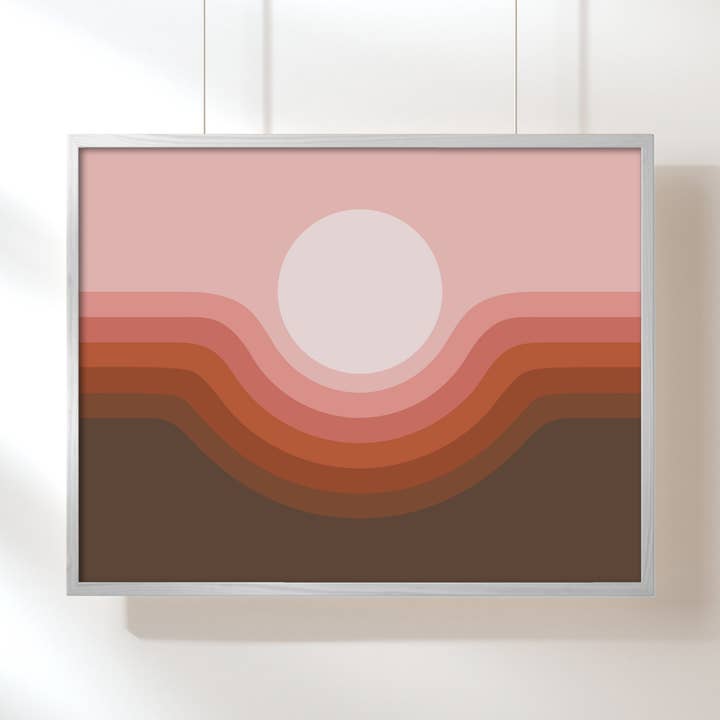 Reproducción de arte Dusty Rose Canyon para venta al por mayor de Circa 78 Designs