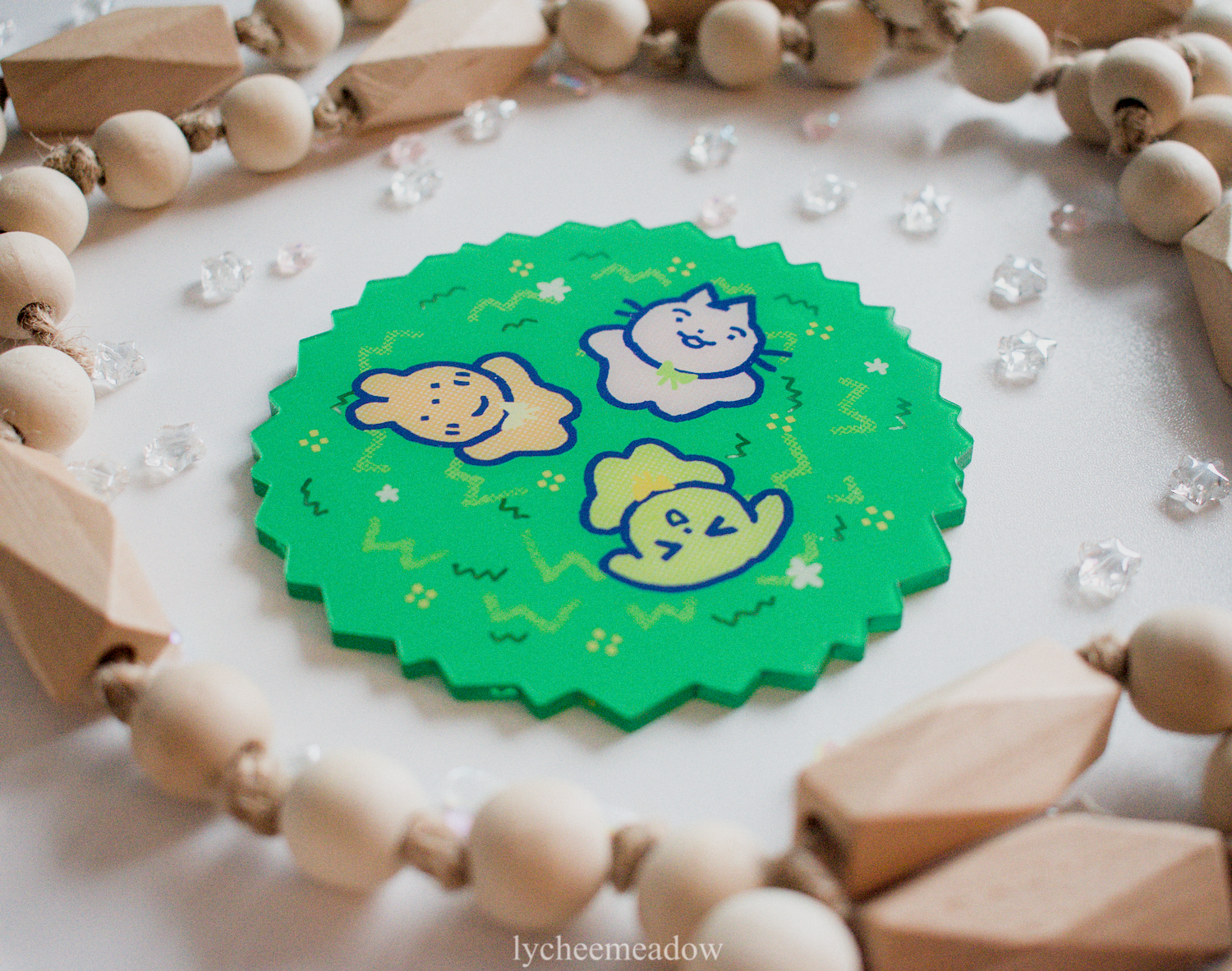 Lycheemeadow - Wholesale Coasters - Meadow Friends Coaster10