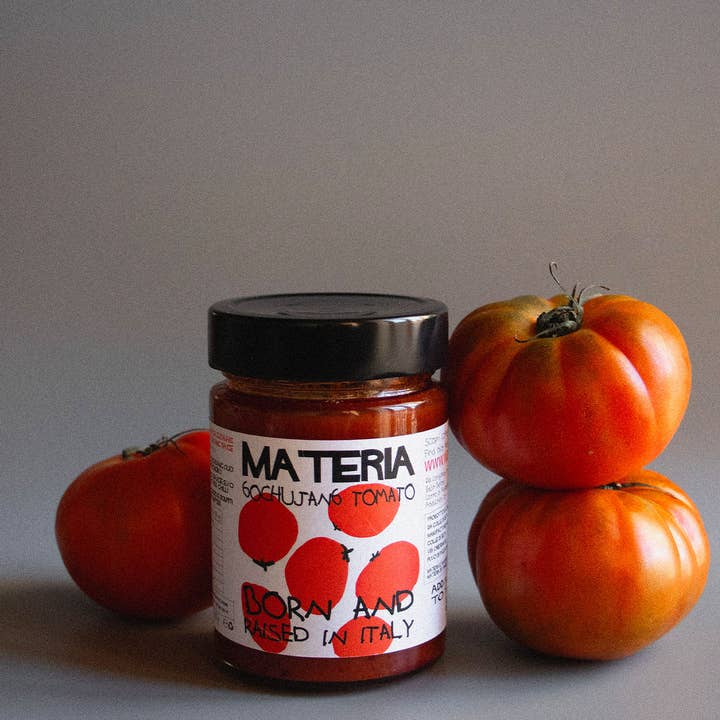 Materia - Wholesale Pasta Sauce - Red Datterino Tomato Soup with Gochujang Sauce0