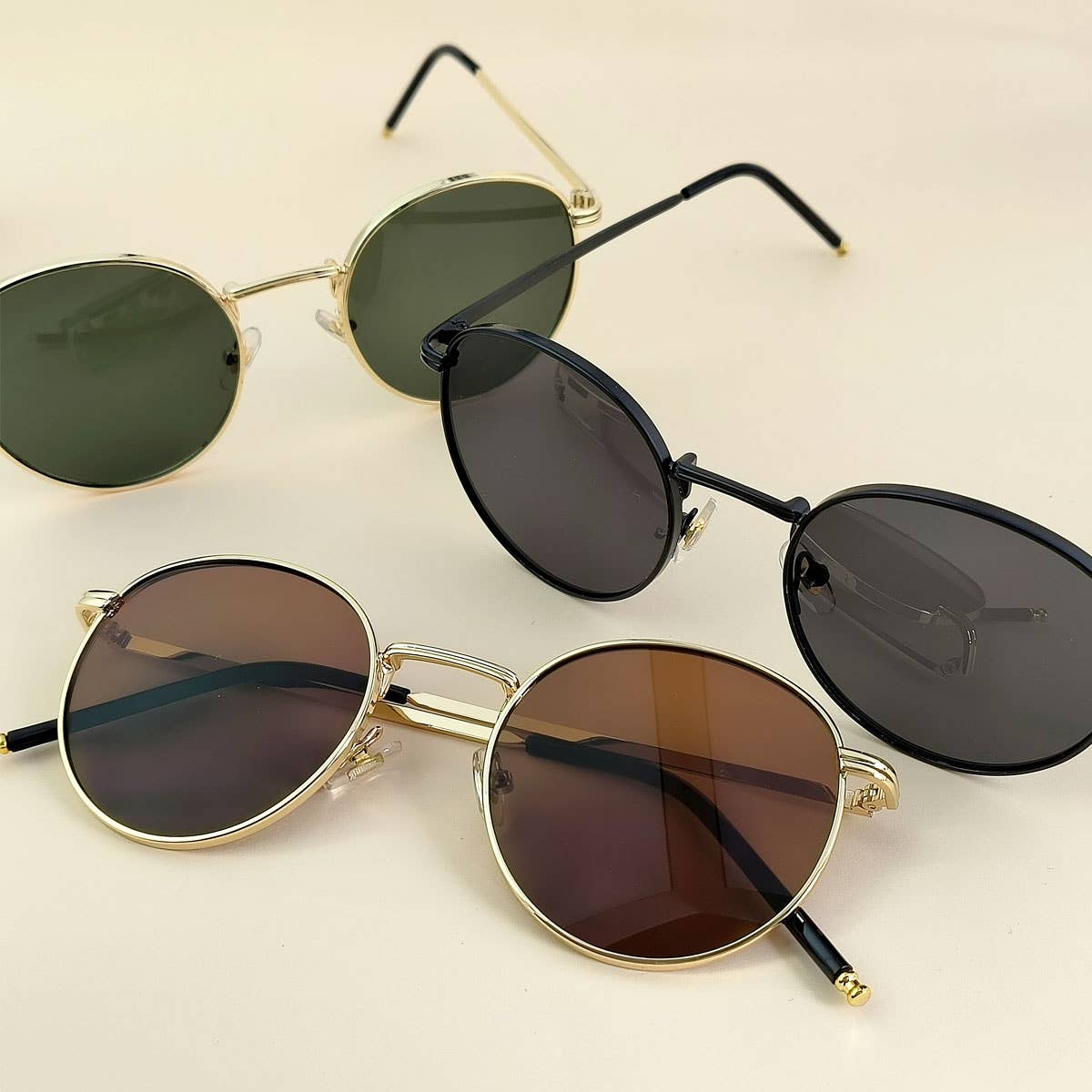 ACCITY - Wholesale Sunglasses - Women's - FASHION ROUND SUNGLASSES_CWASG009911