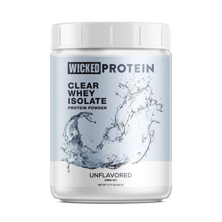 WICKED Unflavored Clear Whey Isolate Protein Powder (SOLD OUT) for wholesale by WICKED Protein