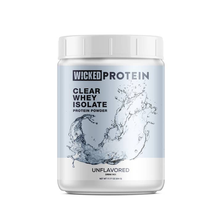 WICKED Protein - Wholesale Protein/Superfood Powder - WICKED Unflavored Clear Whey Isolate Protein Powder (SOLD OUT)