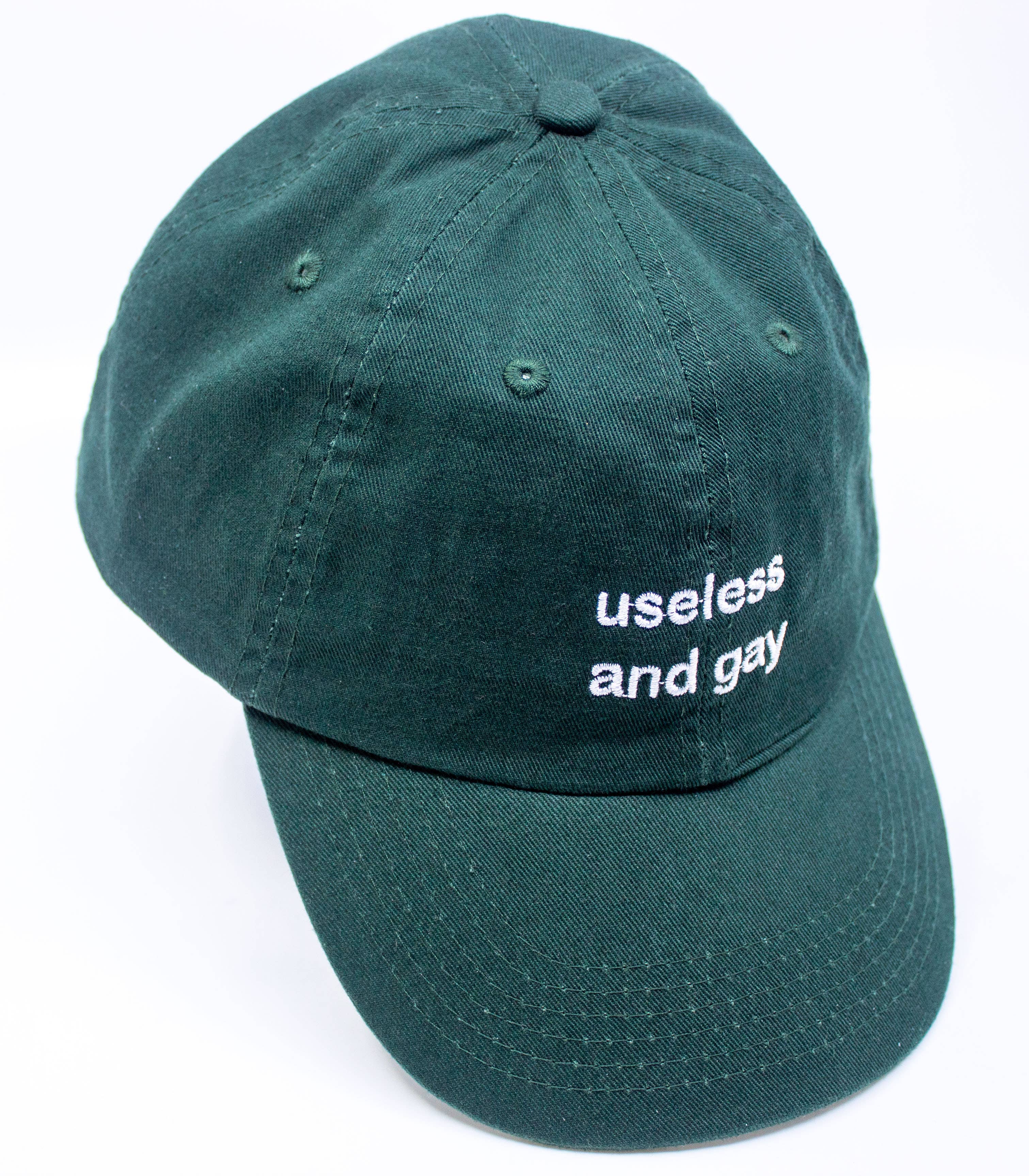 Standard Goods - Wholesale Baseball Cap - Unisex - Useless and Gay Embroidered Hat4