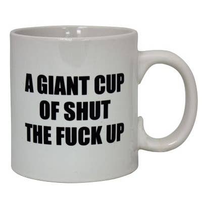Island Dogs - Wholesale Coffee Mug - Giant Mug S T F U