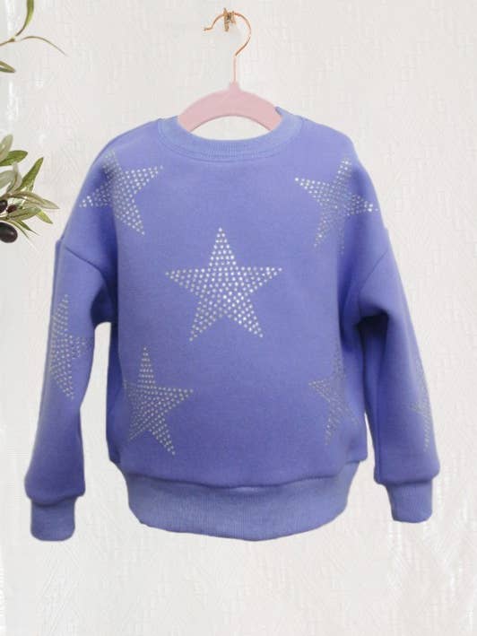 Kids Start Studded Sweatshirts for wholesale by Oddi