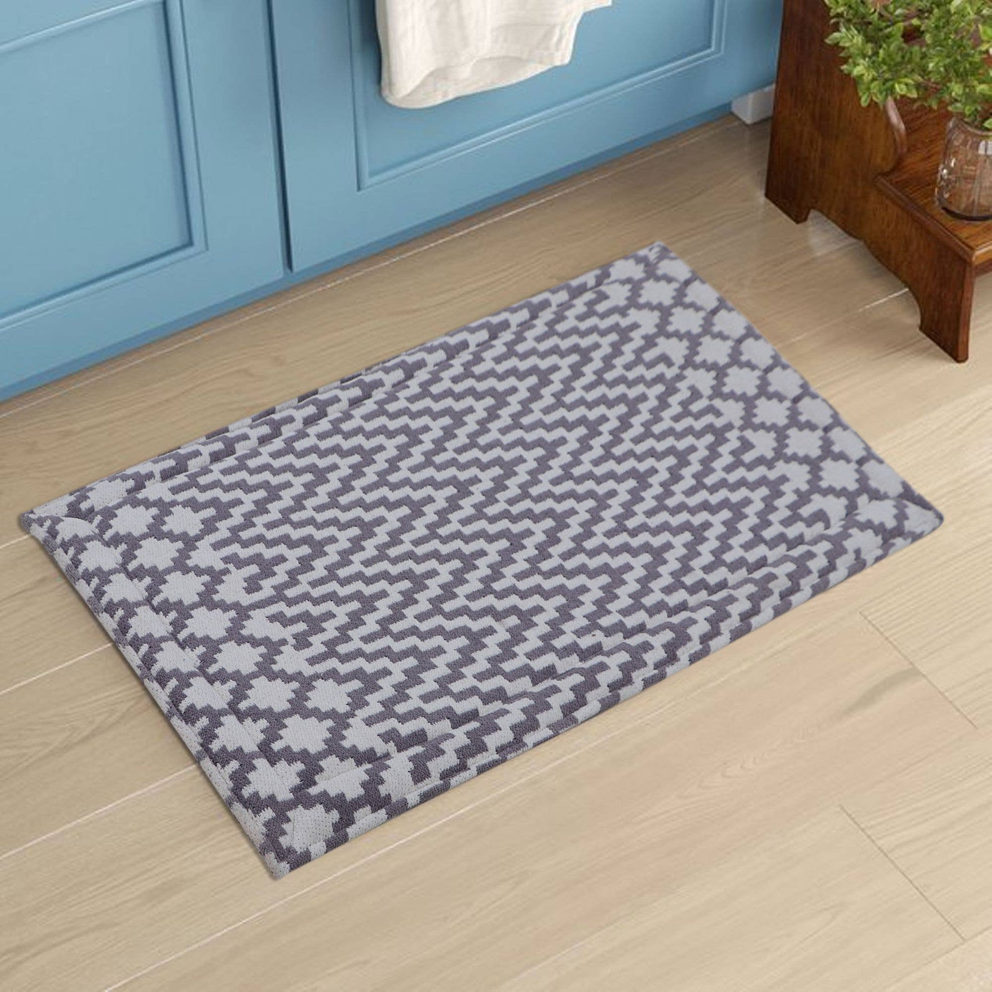 RugSmith - Wholesale Floor Mat - RugSmith Cream Lobo Anti-Fatigue Kitchen Mat, 20"x36"1