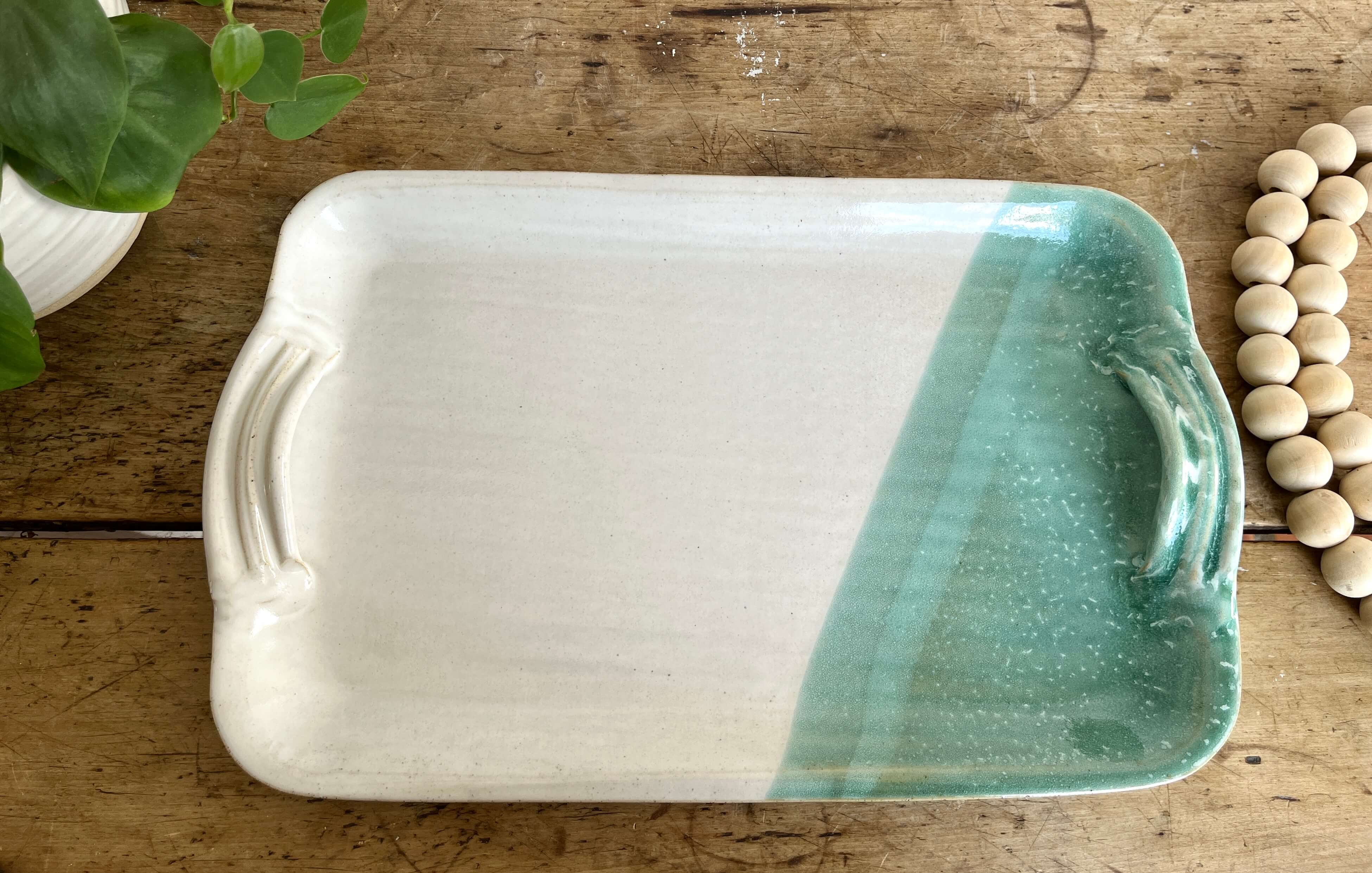Coastal Clay Co. - Wholesale Platter - Large Serving Platter Handmade Pottery Tray8