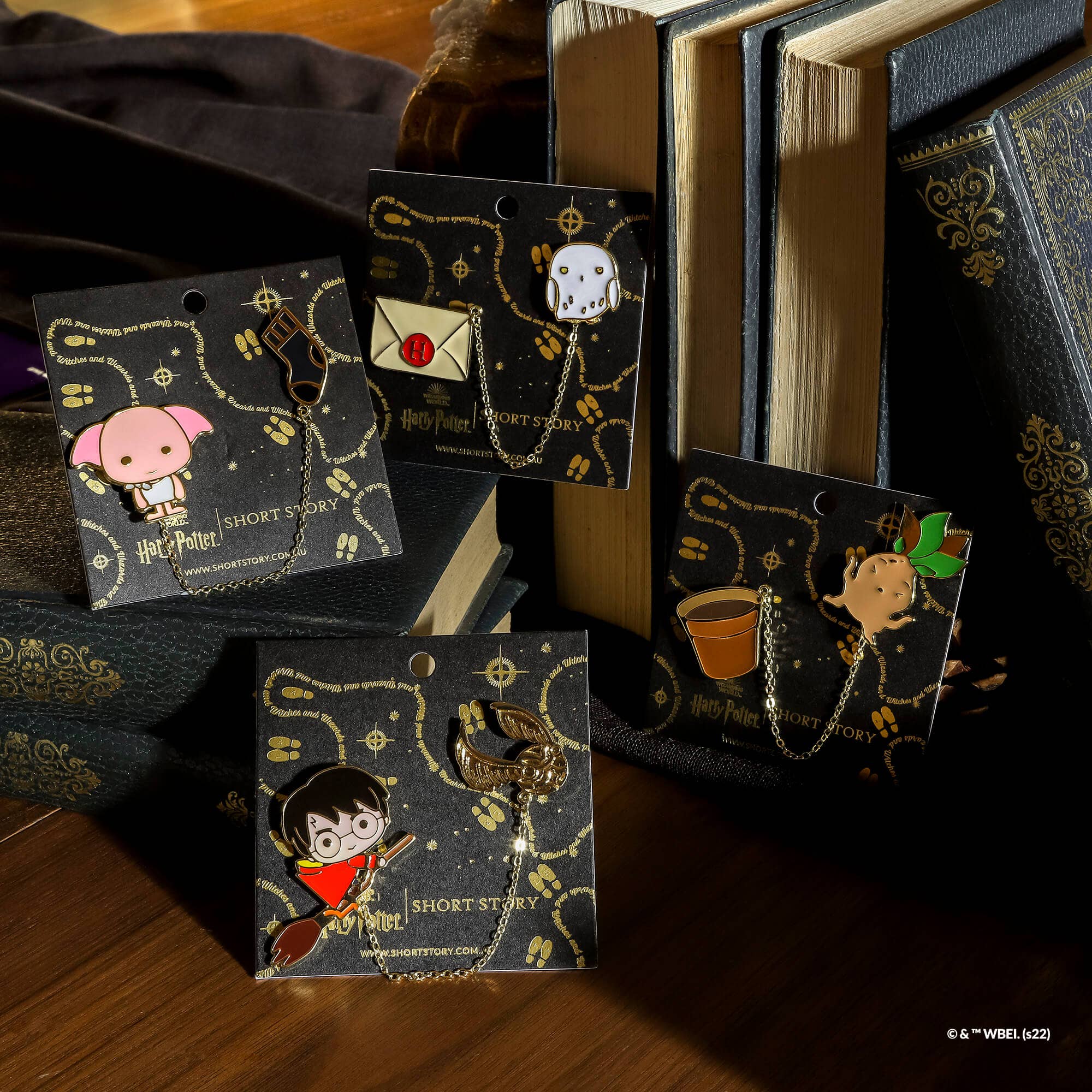 Short Story - Wholesale Lapel Pin/Button - Harry Potter Enamel Pin Mandrake & Pot2