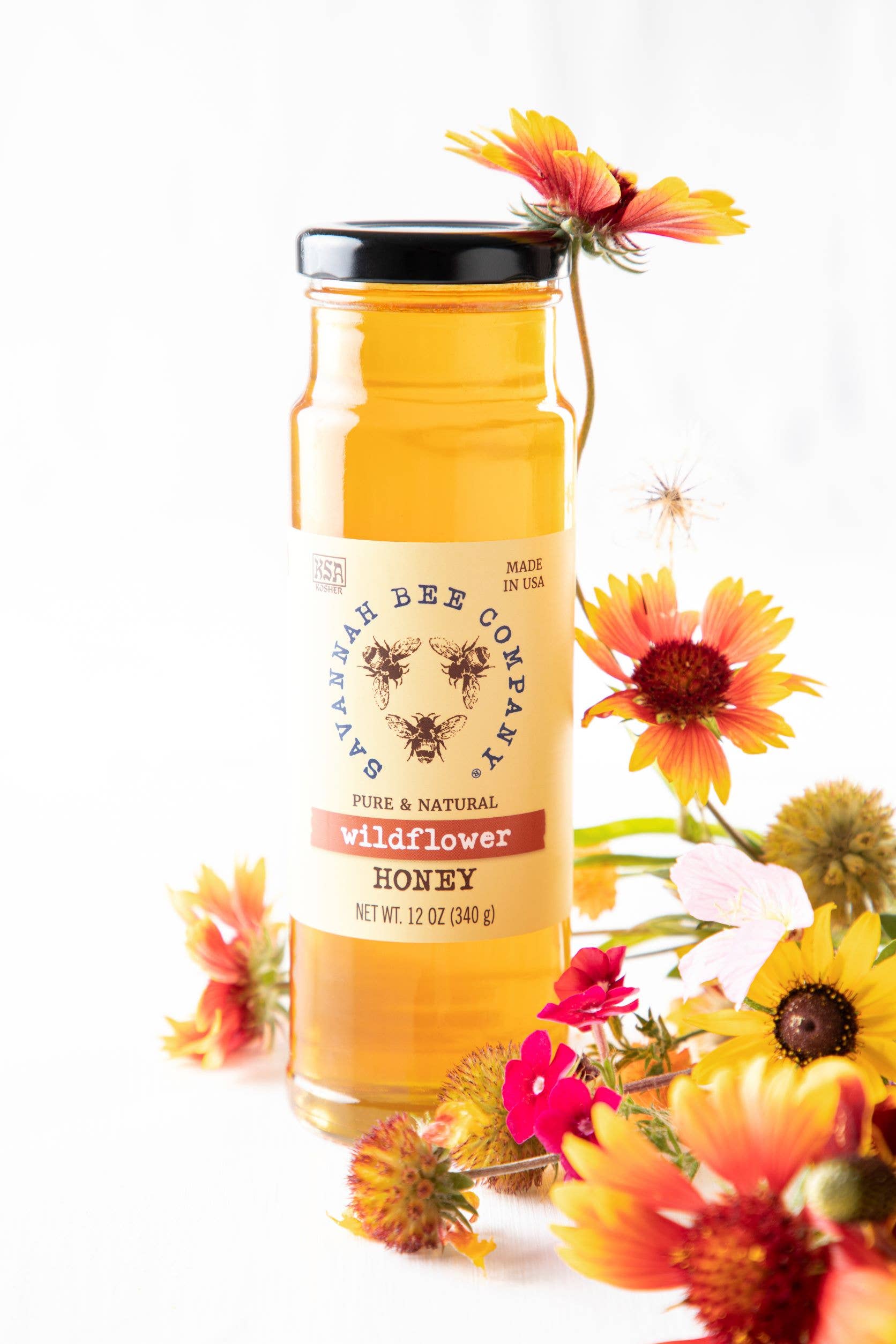 Savannah Bee Company - Wholesale Honey - Wildflower - 12oz1