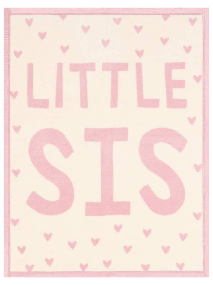 Little Sis Mini Blanket for wholesale by ChappyWrap