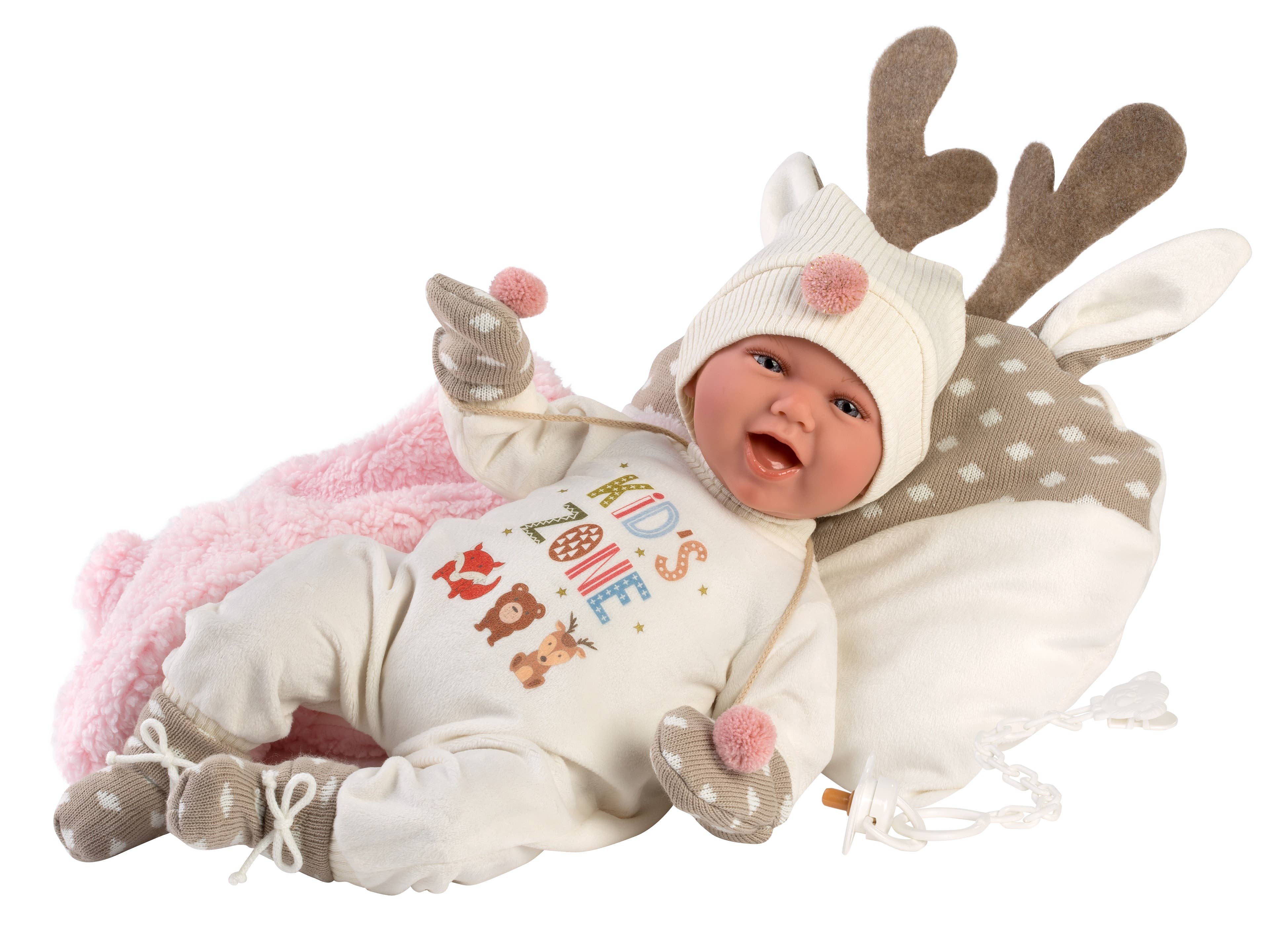 Llorens - Wholesale Doll - Kids - 16.5" Articulated Newborn Kassidy with Cushion2