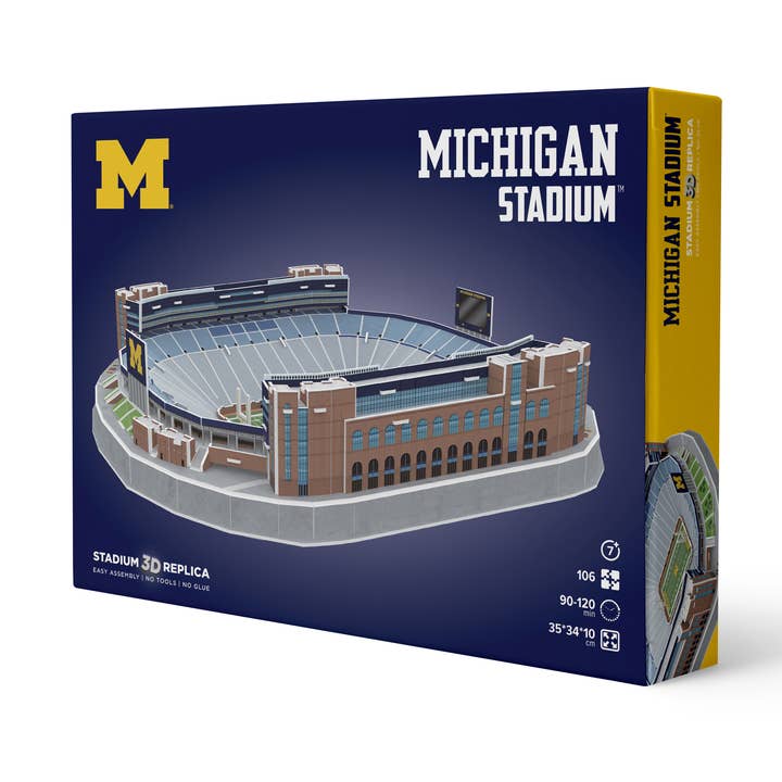 Michigan Wolverines 3D-Puzzle für den Großhandel von PRO-LION BRICKS AND PUZZLES NA INC