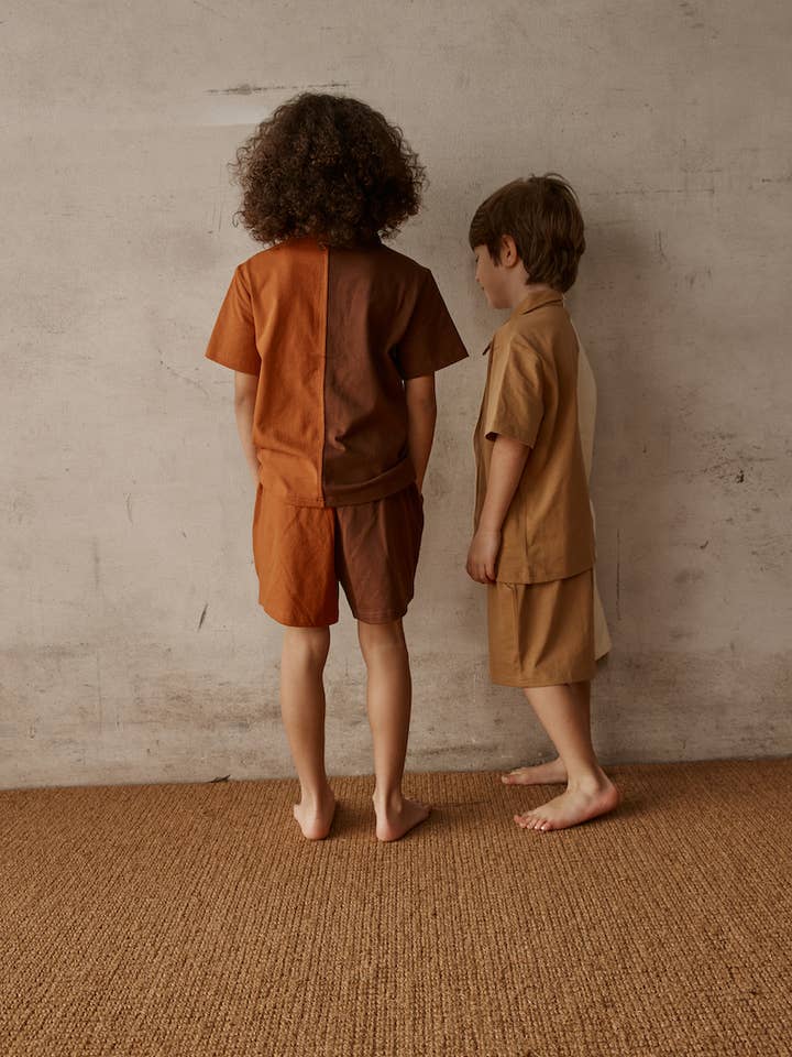 Alfred - Wholesale Buttoned-down shirt – Kids - Beatrix Shirt | Chocolate2