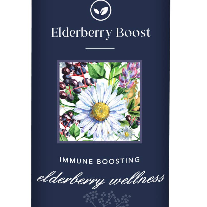 Wellness Premium Elderberry Te for engroshandel hos Elderberry Boost