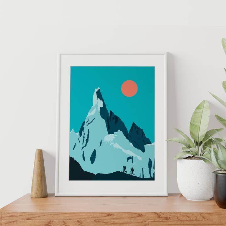 Ivivid Design - Wholesale Art Print - Cerro Torre - Patagonia