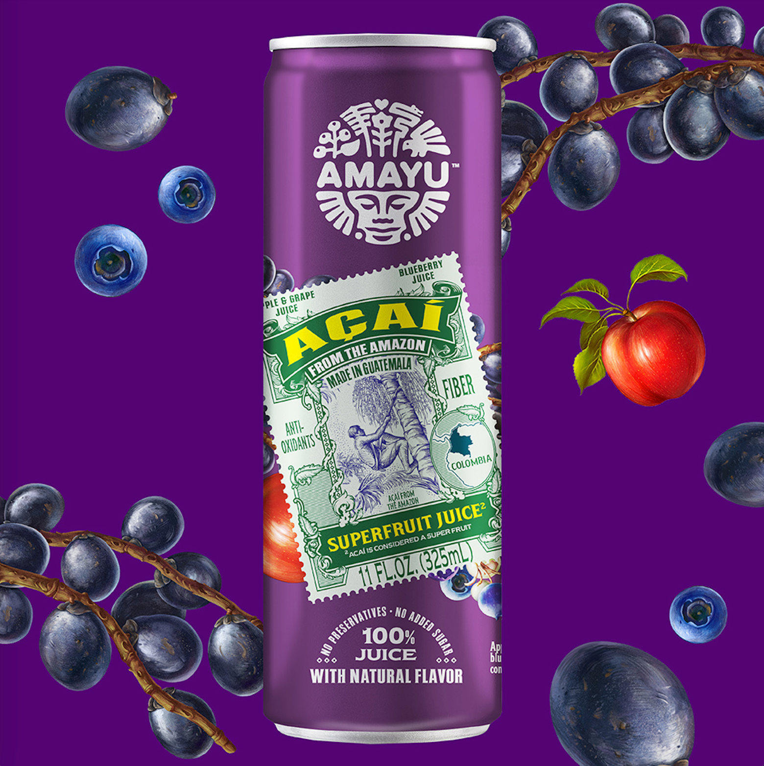AMAYU - Wholesale Fruit Juice - ACAI SUPERFRUIT JUICE0