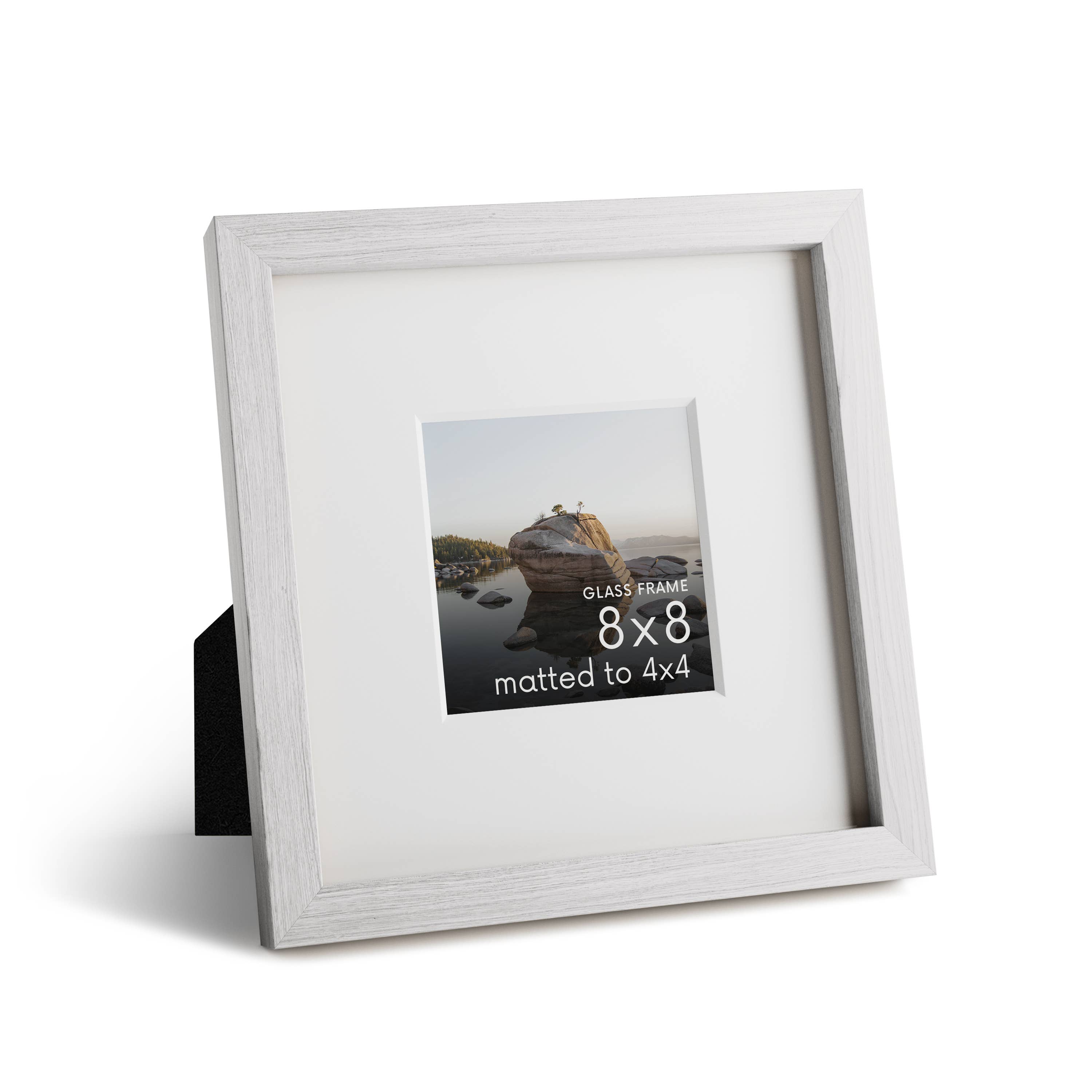 Haus and Hues - Wholesale Picture Frame - White Oak Frame with Glass3