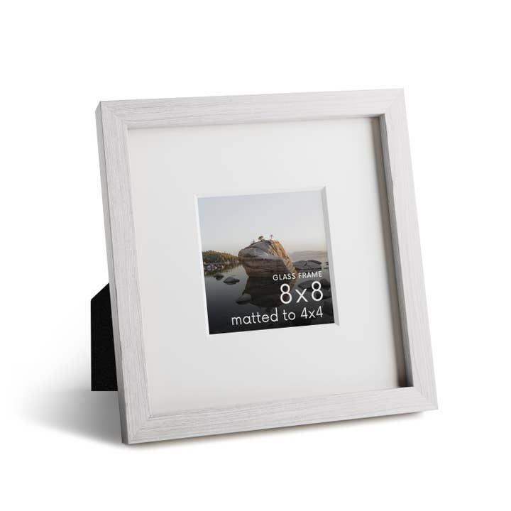 Haus and Hues - Wholesale Picture Frame - White Oak Frame with Glass3